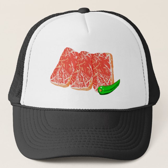 Yakiniku Carbi Trucker Hat (Front)
