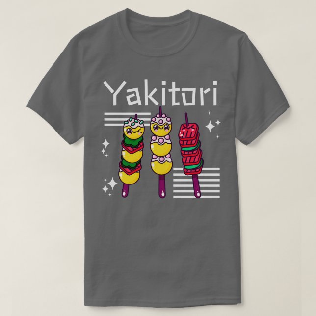 Yakitori Lover T-Shirt (Design Front)
