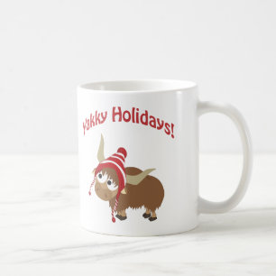 Yakky Holidays! Winter Yak Coffee Mug