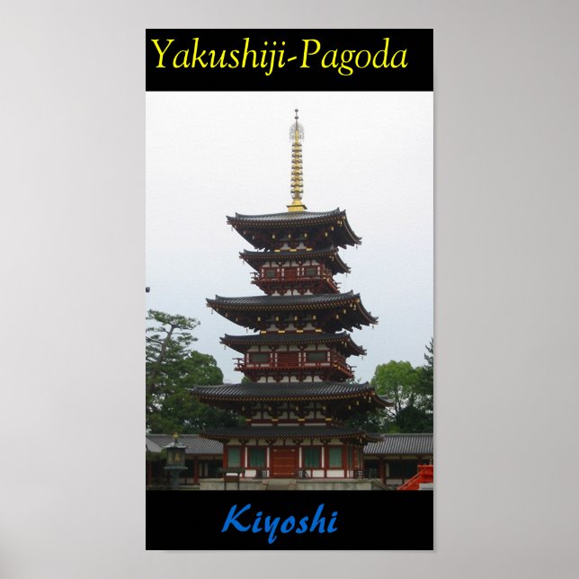 Yakushiji-Pagoda Poster (Front)