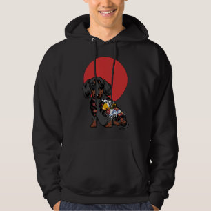 Yakuza Dachshund Hoodie