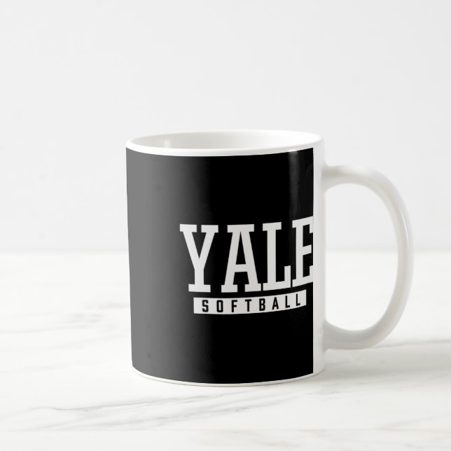 Yale High School Softll  Coffee Mug (Right)