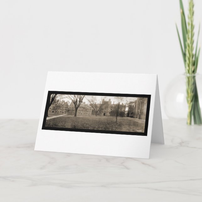 Yale, New Haven CT Photo 1909 Card (Front)