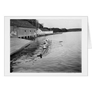 Yale University Rowing Crew Team Photograph