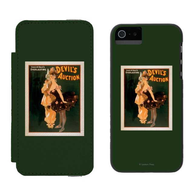 Yale's Everlasting Devil's Auction Play Incipio iPhone Wallet Case (Side by Side)
