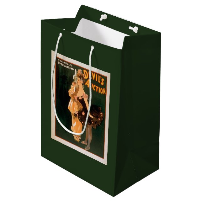 Yale's Everlasting Devil's Auction Play Medium Gift Bag (Front Angled)