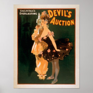 Yale's Everlasting Devil's Auction Play Poster