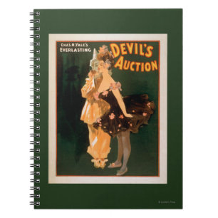 Yale's Everlasting Devil's Auction Play Spiral Notebook