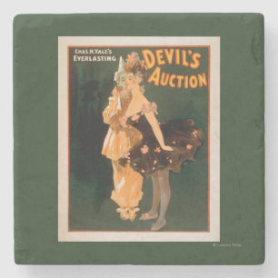 Yale's Everlasting Devil's Auction Play Stone Coaster