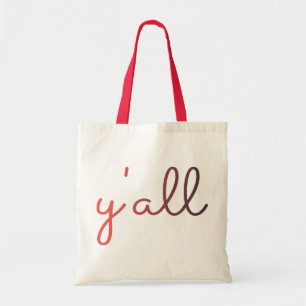 Y'all Budget Tote Bag