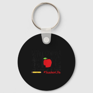 Y'all Gonna Make Me Lose My Mind Up Here Teacher M Key Ring