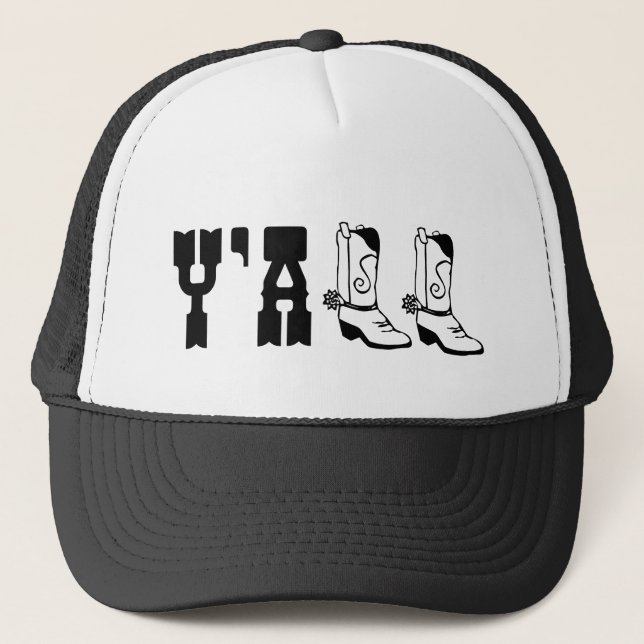 Y'ALL Trucker Hat (Front)