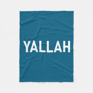 Yallah, Arabic Words, Travel, Funny, Jokes, Sarcas Fleece Blanket