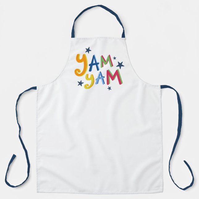 Yam Yam Black Country Apron (Front)