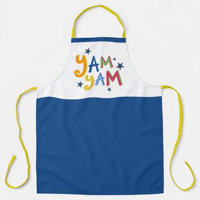 Yam Yam Black Country Apron (Front)