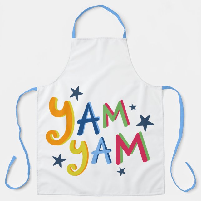 Yam Yam Black Country Apron (Front)
