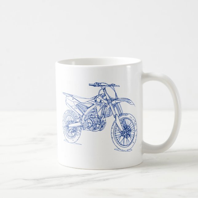 Yam YZ 250-450 2014 Coffee Mug (Right)