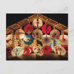 "Yamaga Tourou Festival in Kumamoto"(山鹿灯籠浪漫・熊本)日本 Postcard