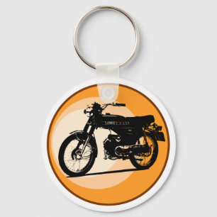 Yamaha FS1E 'FIZZY' Classic moped Key Ring