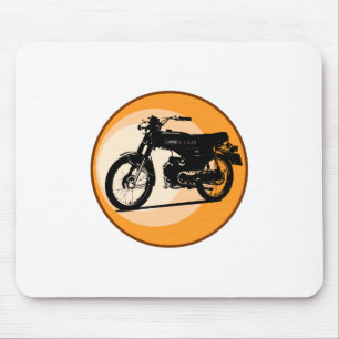 Yamaha FS1E 'FIZZY' Classic moped Mouse Pad