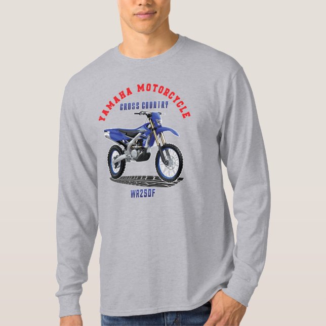YAMAHA WR250F Custom Designer T-Shirt (Front)