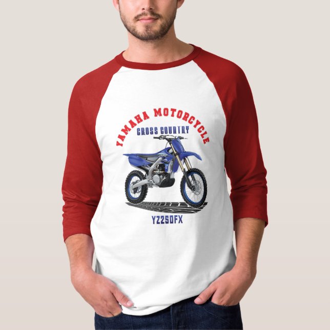 YAMAHA YZ250FX Custom Designer T-Shirt (Front)