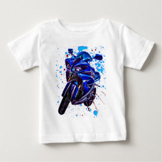 Yamaha YZF R1 Art Print Baby T-Shirt
