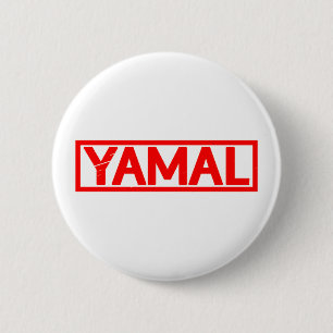 Yamal Stamp 6 Cm Round Badge