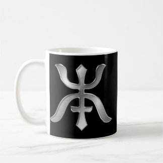Yamamoto Crest Silver Chrome Coffee Mug