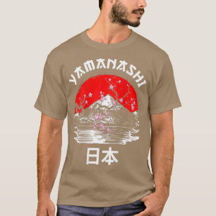 Yamanashi Prefecture Japan Sakura  T-Shirt