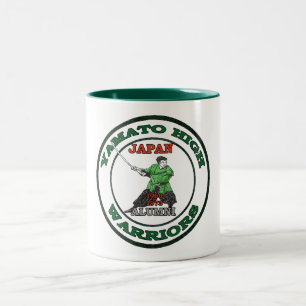 Yamato High School Japan Alumni Two-Tone Coffee Mug