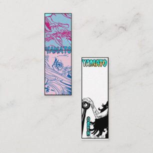 Yamato Warrior Spirit Bookmark for One Piece Fans Mini Business Card