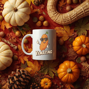 Yamazing - Funny Sweet Potato Thanksgiving Pun  Coffee Mug