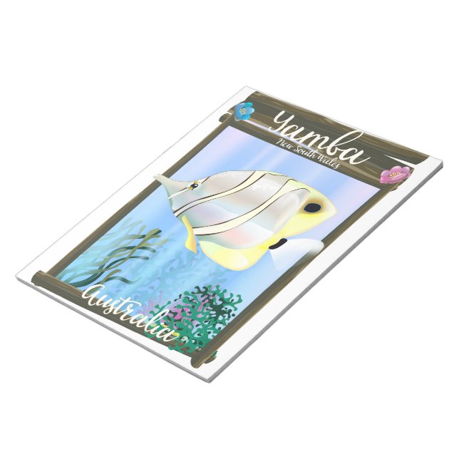 Yamba, New South Wales, Australia Notepad (Angled)