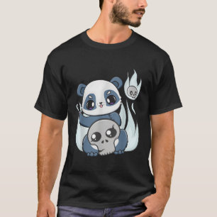 Yami Kawaii Panda With Horror Toy For Jfashion T-Shirt