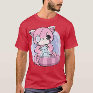 Yami Kawaii Red Panda Bear Fairy Kei Harajuku Nugo T-Shirt
