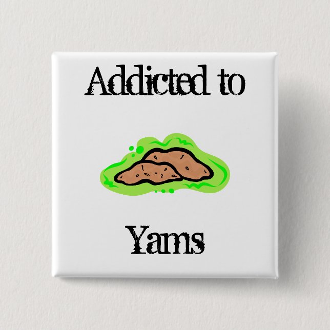 Yams 15 Cm Square Badge (Front)