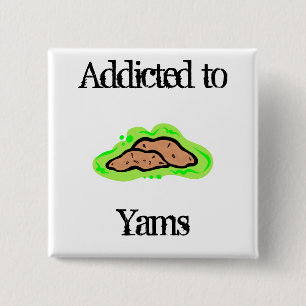 Yams 15 Cm Square Badge