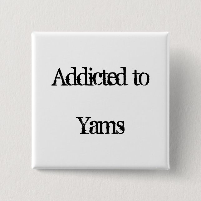 Yams 15 Cm Square Badge (Front)