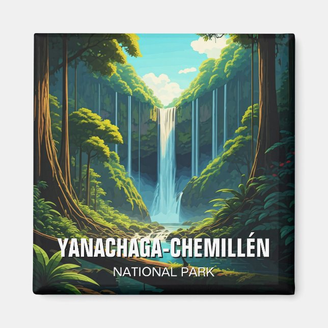 Yanachaga–Chemillén National Park Peru Magnet (Front)