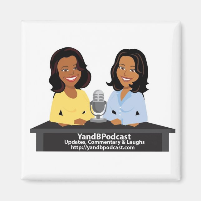 YandBPodcast Magnet (Front)