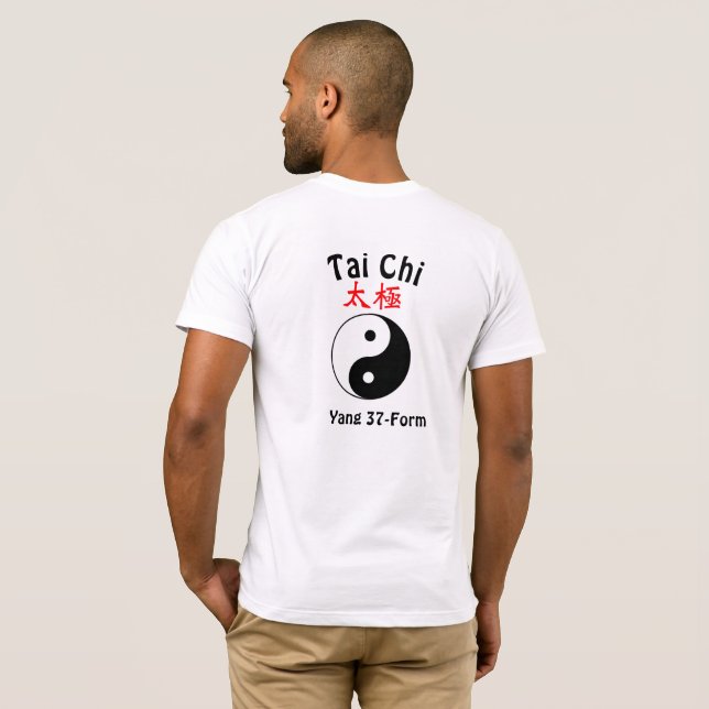 Yang 37-Form Tai Chi  T-Shirt (Back Full)