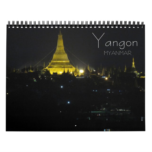 yangon 2026 calendar (Cover)