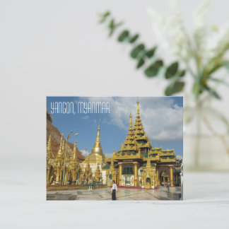 Yangon, Myanmar Postcard