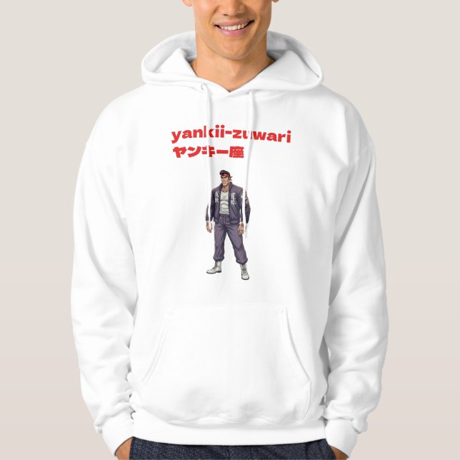 Yankii-Zuwari Hoodie (Front)