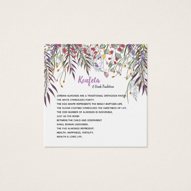 Yanna Koufets Card (Front)