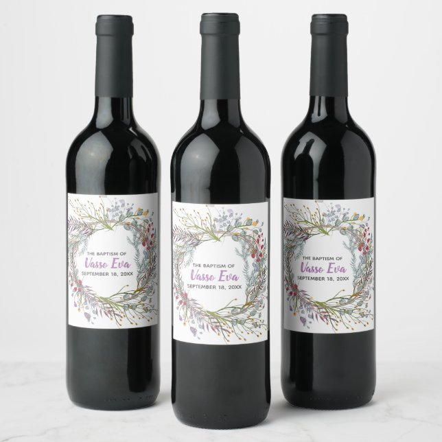 Yanna Wine Bottle Label (Bottles)