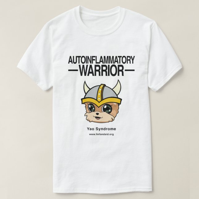 YAO Syndrome Warrior T-Shirt (Design Front)