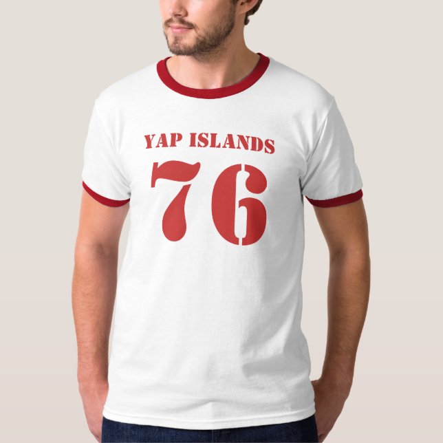 YAP ISLANDS, 76 T-Shirt (Front)