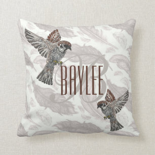 YAP Tribal Sparrowhawk Youth Art Project Cushion